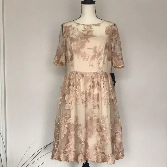 BHLDN Adrianna Papell Nadine Dress size 10 - Picture 4 of 16